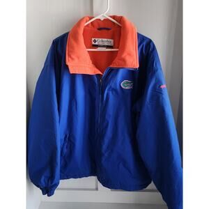 Columbia University of Florida Gators fleece lined jacket / coat - size Large